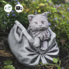 Cat in Bag Stone Pot planter