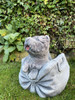 Puppy in Bag Stone Planter