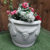 Grape patterned Sandstone Planter Pot