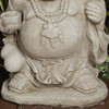 Stone Cast Happy Buddha Ornament