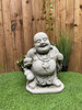 Stone Cast Happy Buddha Ornament