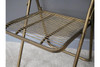 Gold Wired Folding chair