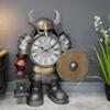 Large Standing Warrior Table Clock