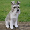 Sitting Schnauzer Garden Pet Ornament