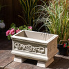 Large Imperial Sandstone Trough with Flower pattern