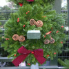 Real Christmas wreaths