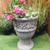 Flower design Stone cast Garden Vase 