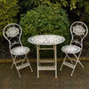 T42 Oval White 2 seater Set by DGS statues