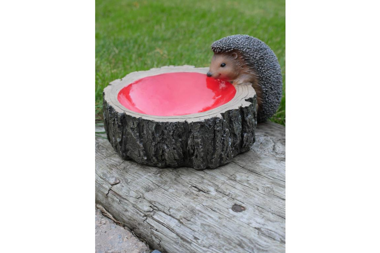 Small Adorable Hedgehog Bird Feeder  