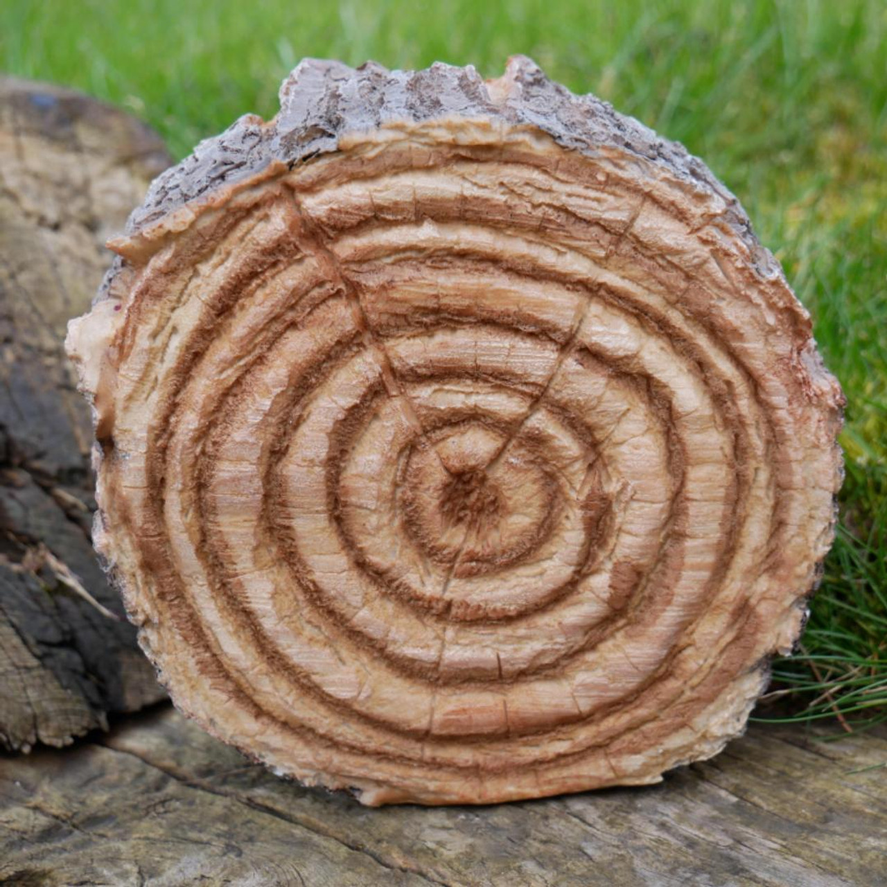  Hedgehogs In Log Home Accessory Garden Ornament 