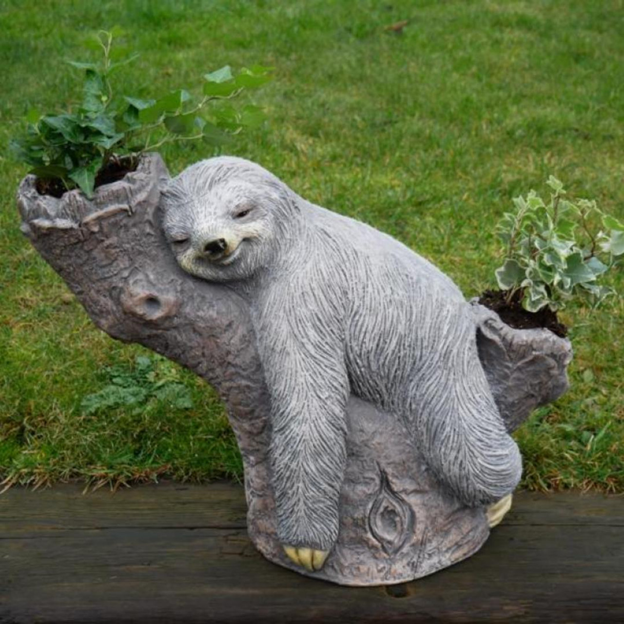 Lovely Sloth Planter Pot Garden Ornament 