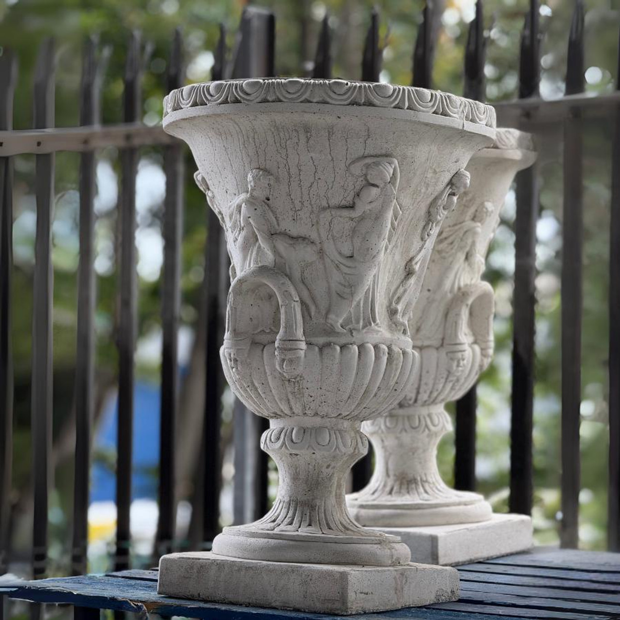 Greek Elegant Tall Urn/Vase  Greek Elegant Tall Urn/Vase