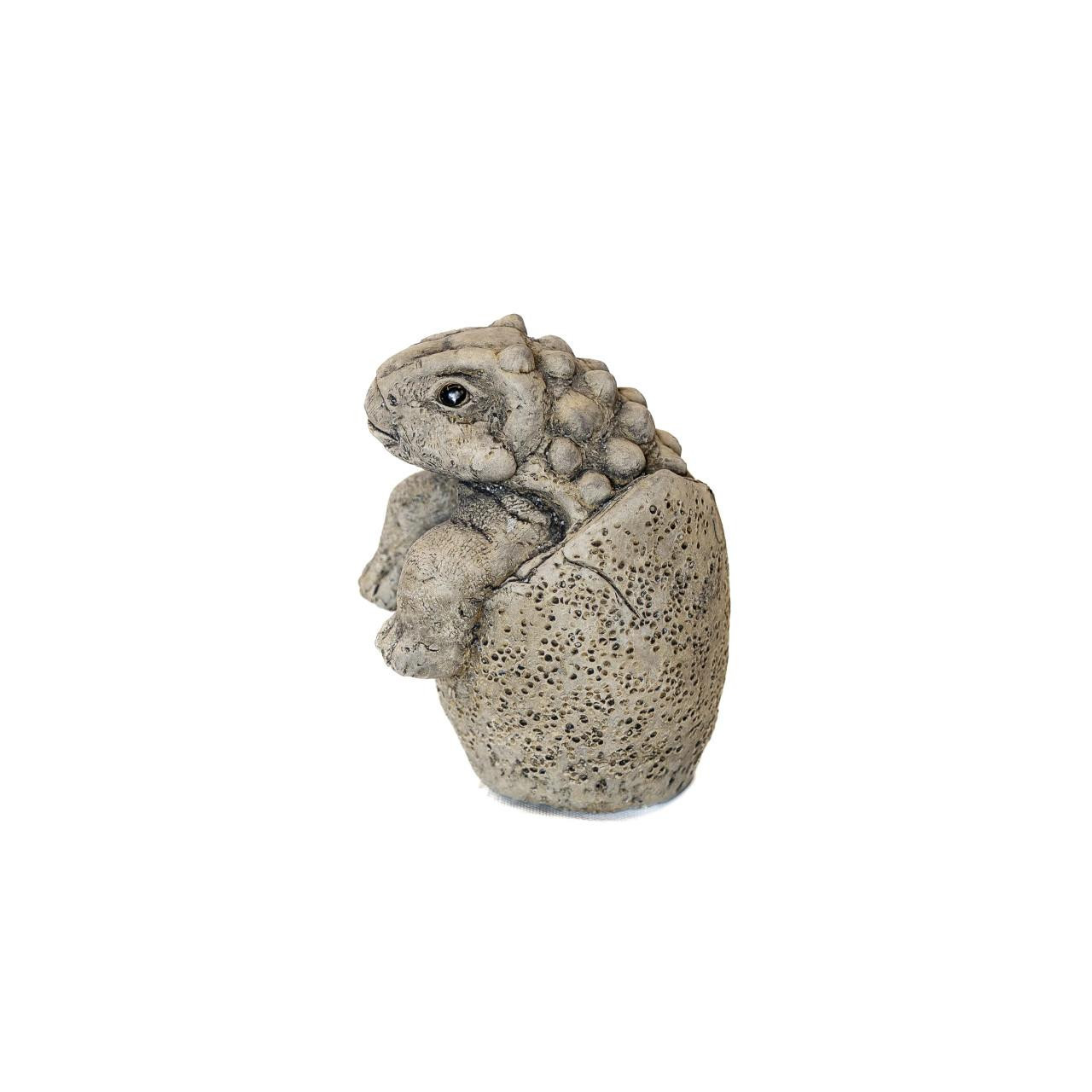 Small Stone Cast Anchisaurus Garden Sculpture  Dinosaur Animal Statue 