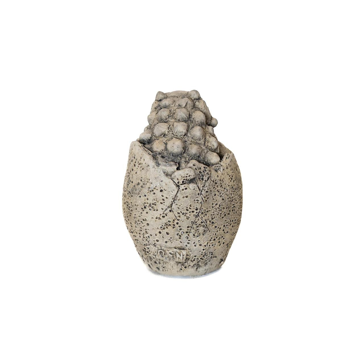 Small Stone Cast Anchisaurus Garden Sculpture  Dinosaur Animal Statue