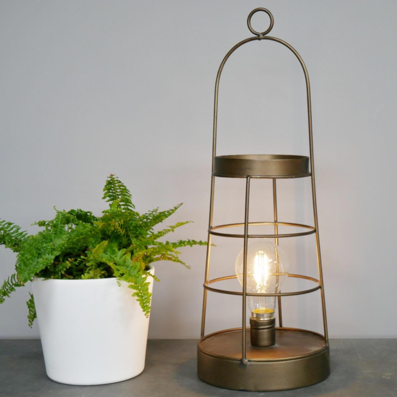 Industrial style Lantern Lamp Home Décor