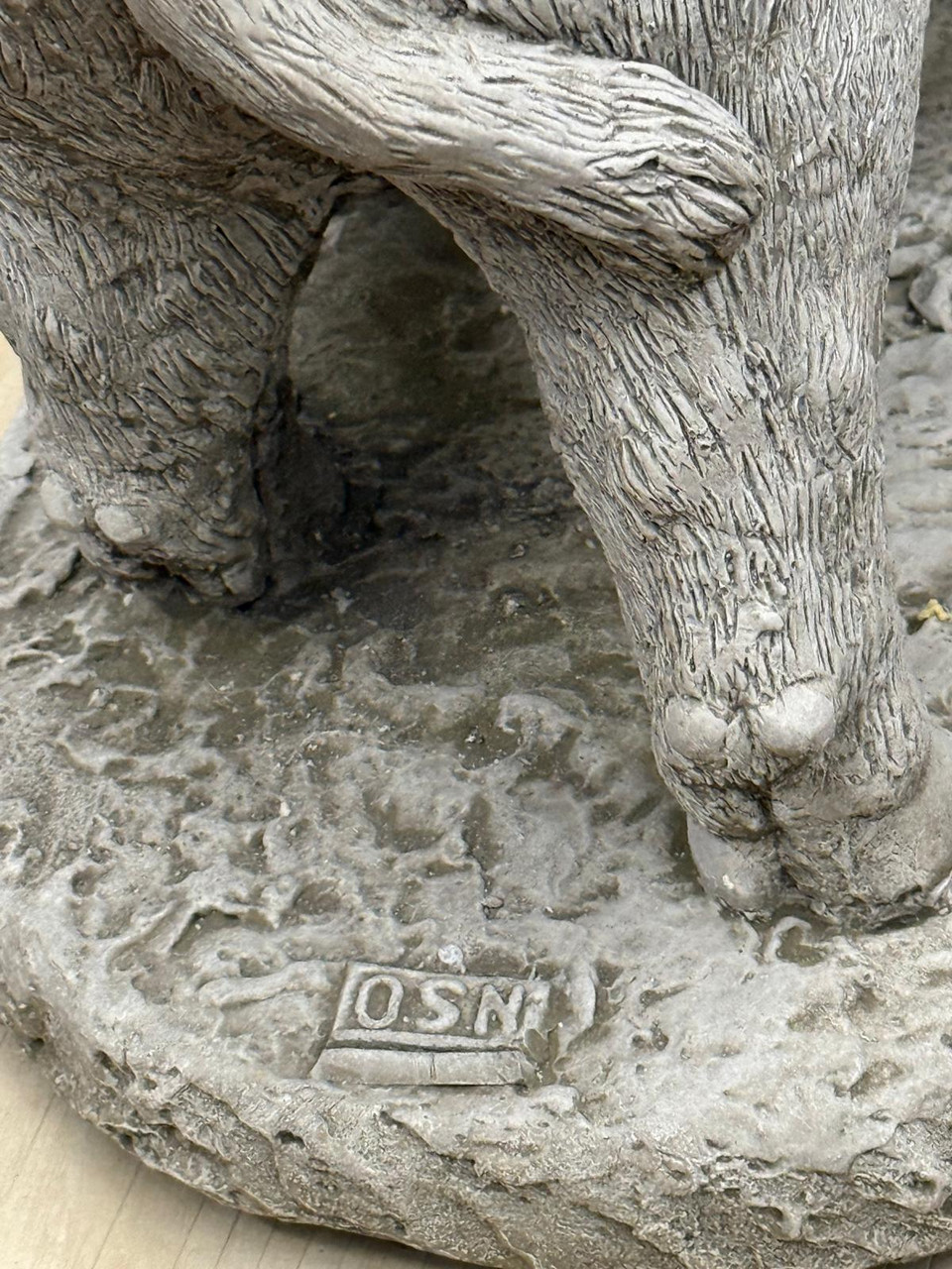 Stone Wild Boar Statue – Detailed Woodland Garden Ornament