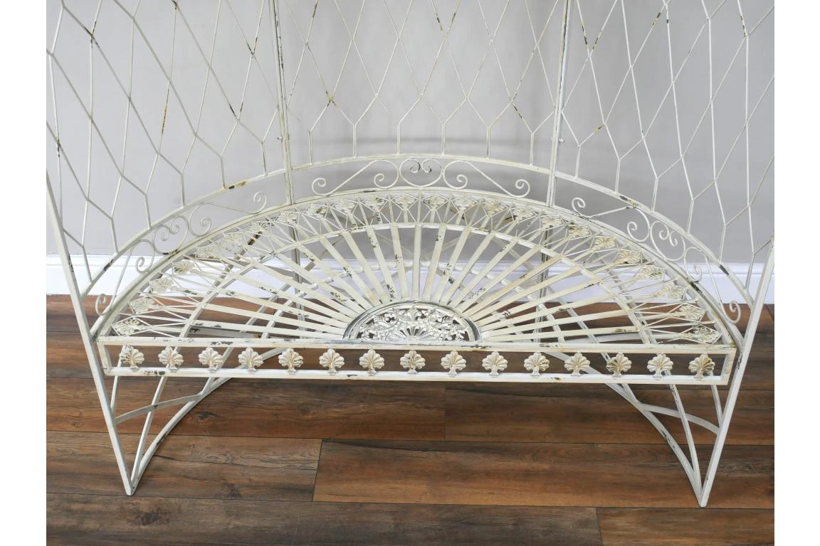 Rustic Arch Bench 