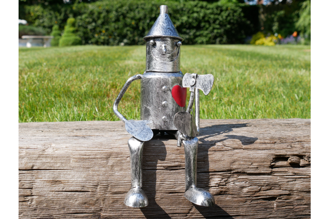 Tin Man Mini – Decorative Metal Garden Figure