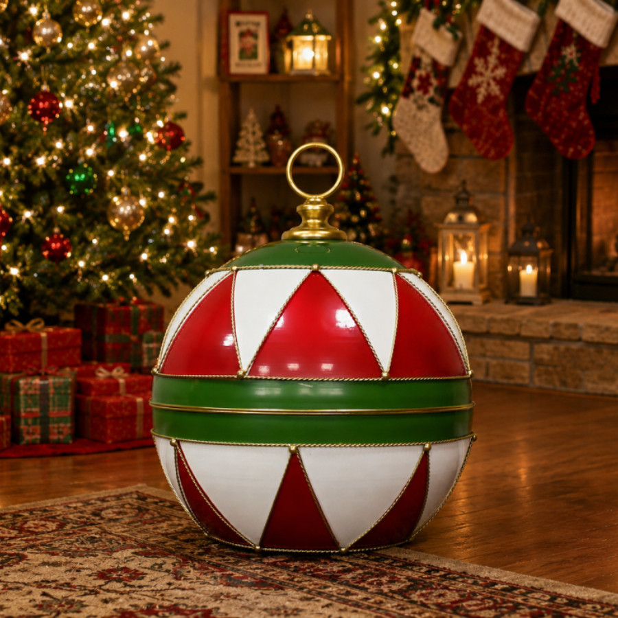 Giant Christmas Bauble Decoration – Classic Holiday Display Piece