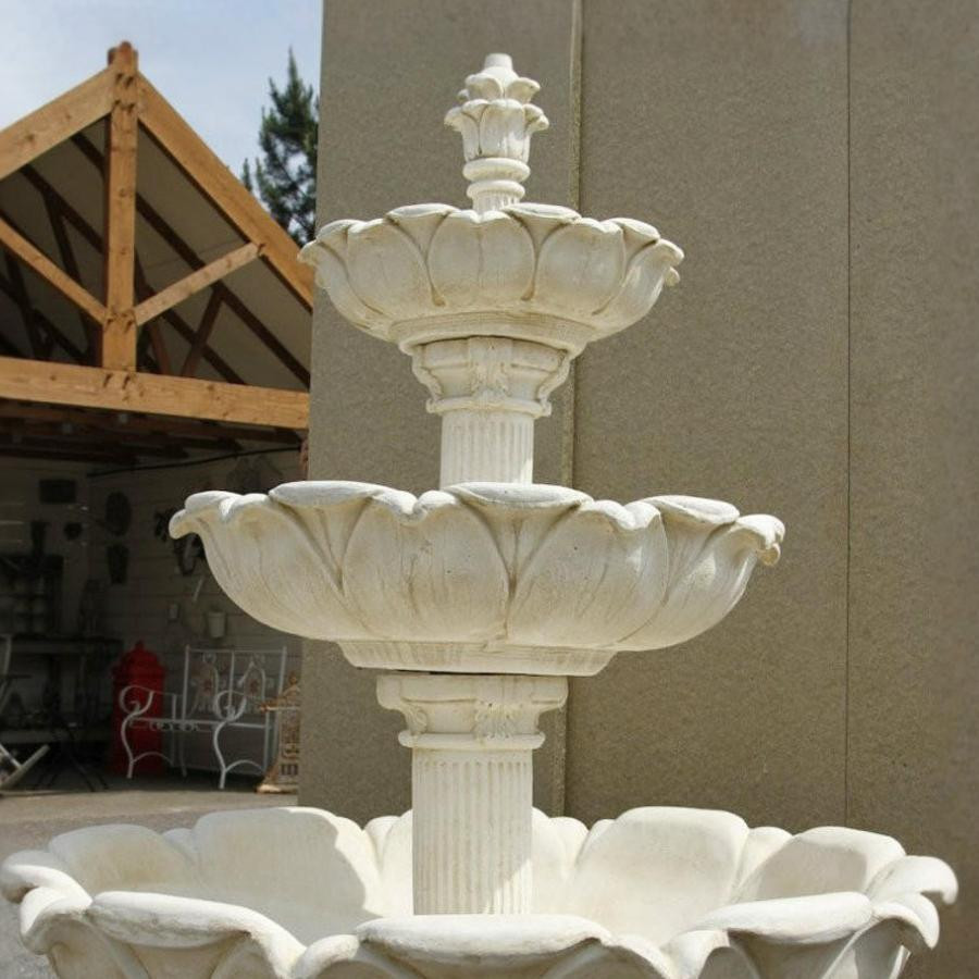 Large 3 Tier Tulip Design Fountain 