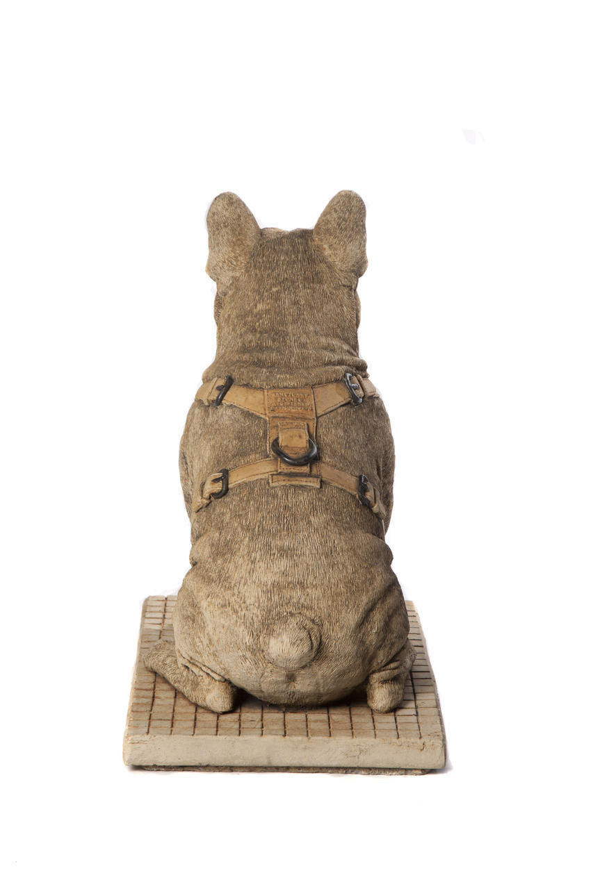 Life-Size French Bulldog Statue