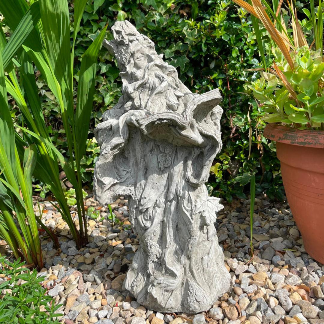 Mystical Stone Wizard Ornament