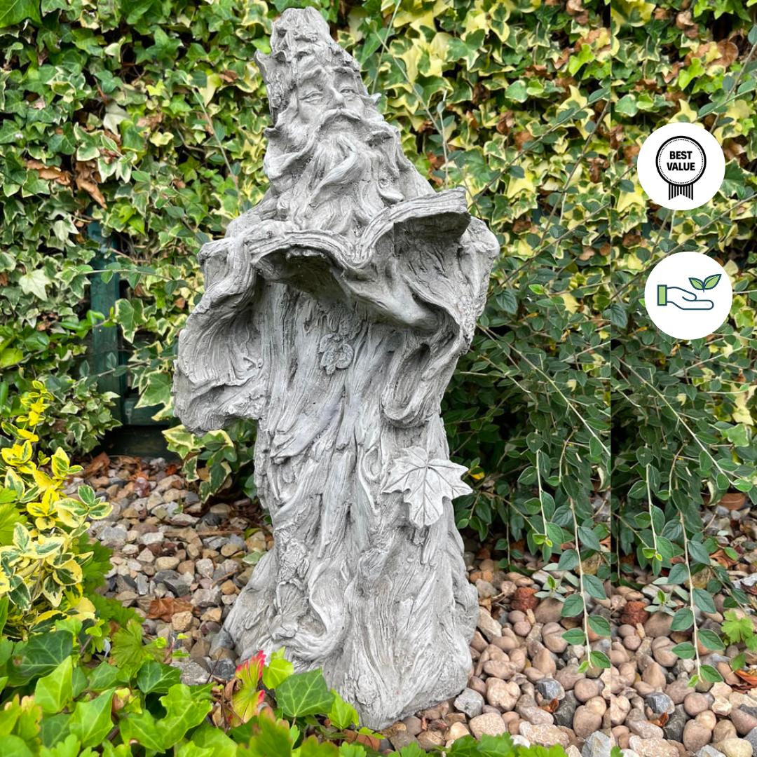 Mystical Stone Wizard Ornament