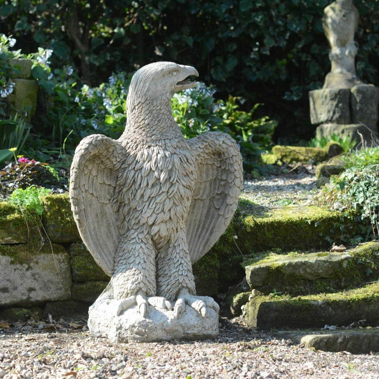 Stone Cast Giant Eagle Statue