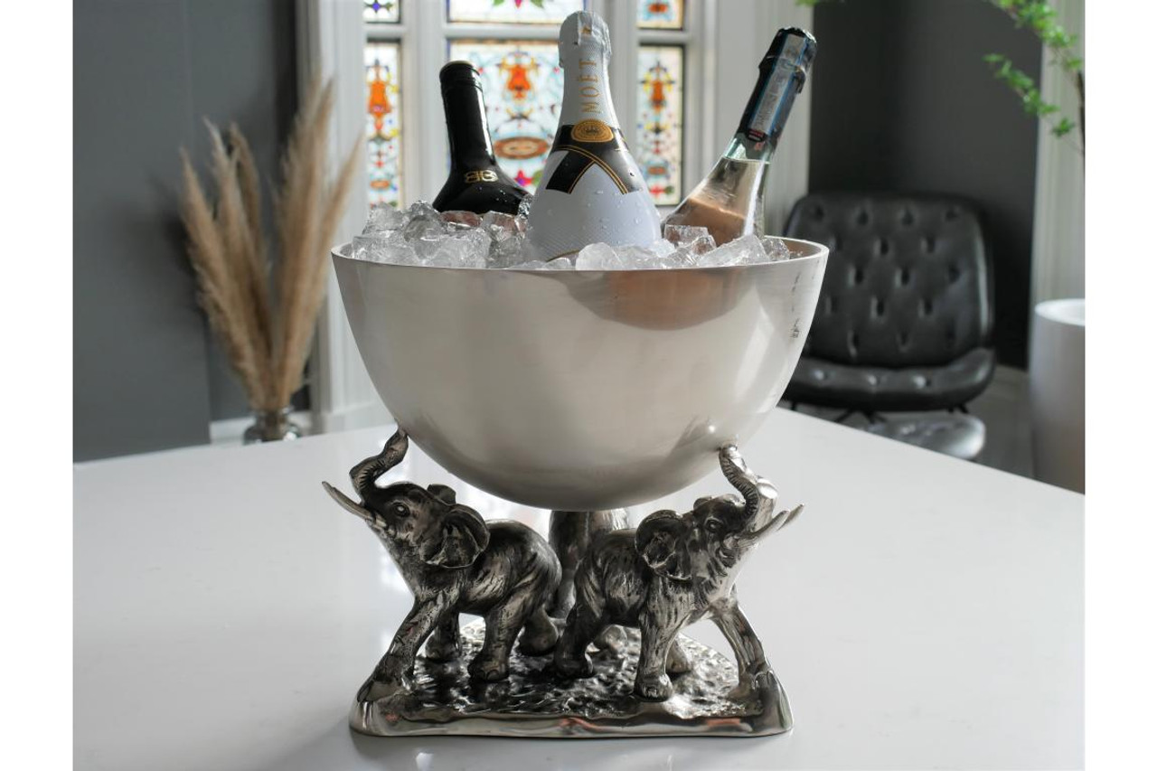 Elephant Design Ice Bucket 