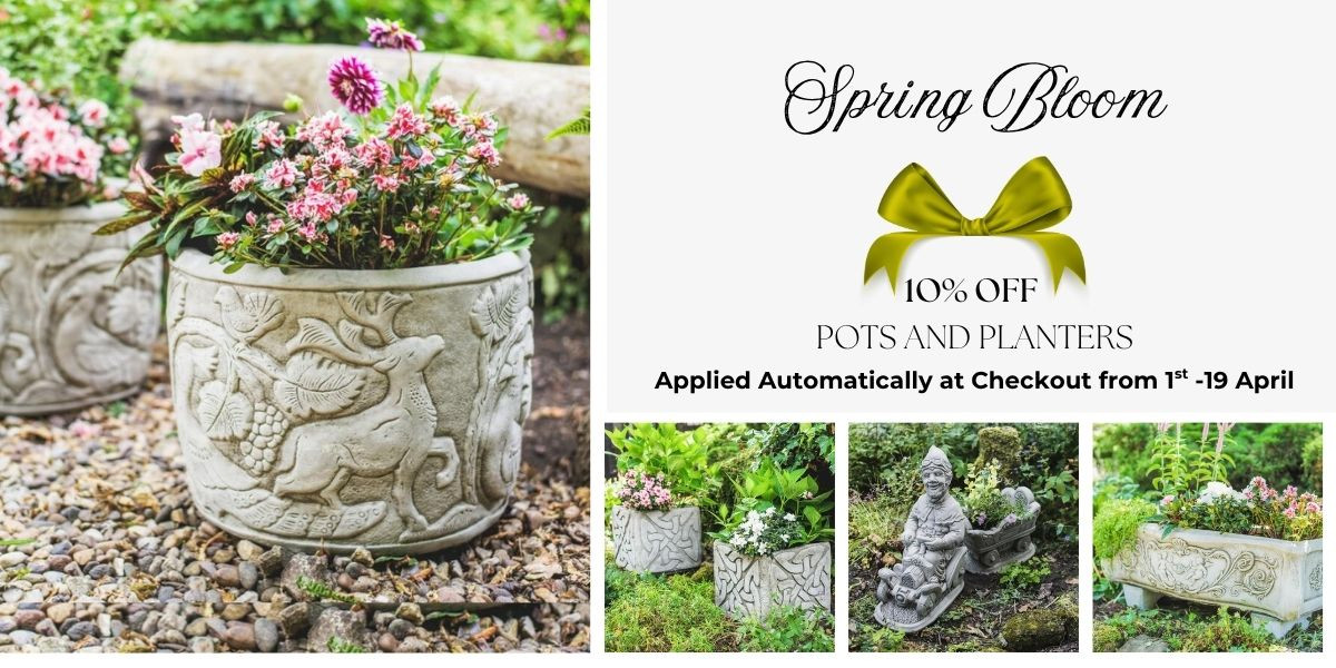 Spring Bloom!! Celebrate National Gardening Day with 10% OFF selected products
