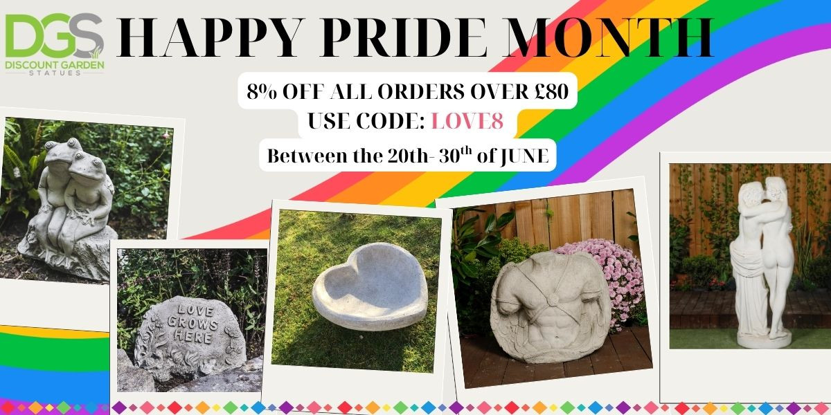 Celebrate Pride Month At Discount Garden Statues With Our Fantastic Promotions!