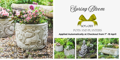 Spring Bloom!! Celebrate National Gardening Day with 10% OFF selected products