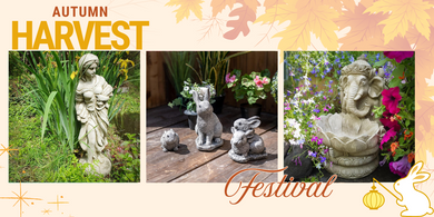 Light Up Your Garden This Autumn With Unique Garden Ornaments