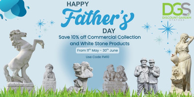 Happy Father's Day! Enjoy 10% OFF White Products and Commercial and Funny Statues