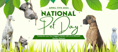 Celebrate National Pet Day with Discount Garden Statues: Why Our Stone Cast Animal Garden Ornaments Are a Must-Have Celebrate National Pet Day with Discount Garden Statues: Why Our Stone Cast Animal Garden Ornaments Are a Must-Have