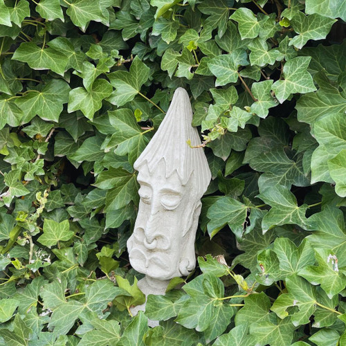 Medium Sized Easter Island Moai Pierced Tiki Head 