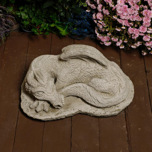Medium Sleeping Stone cast Dragon