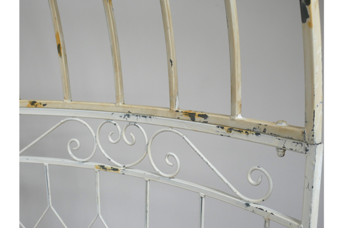 Rustic Arch Bench