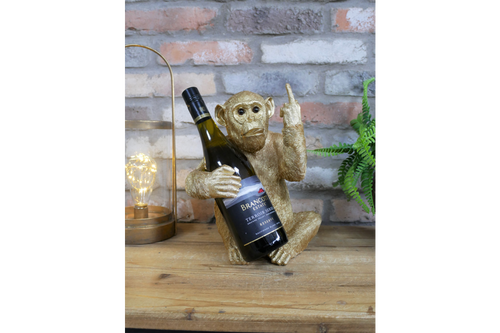 Up Yours Monkey Wine Holder