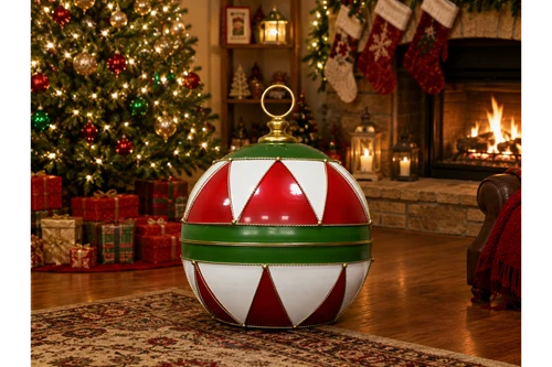 Giant Christmas Bauble Decoration – Classic Holiday Display Piece