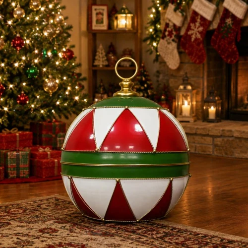 Giant Christmas Bauble Decoration – Classic Holiday Display Piece 