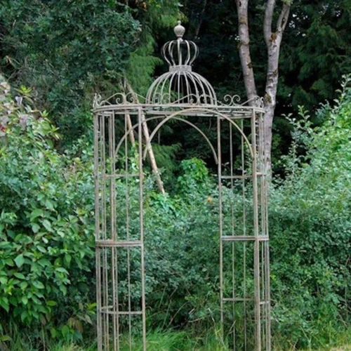 Classic Ornate Metal Archway – Garden Structure