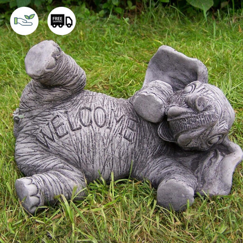 Detailed and Adorable Large Elephant Statue Animal Ornaments
