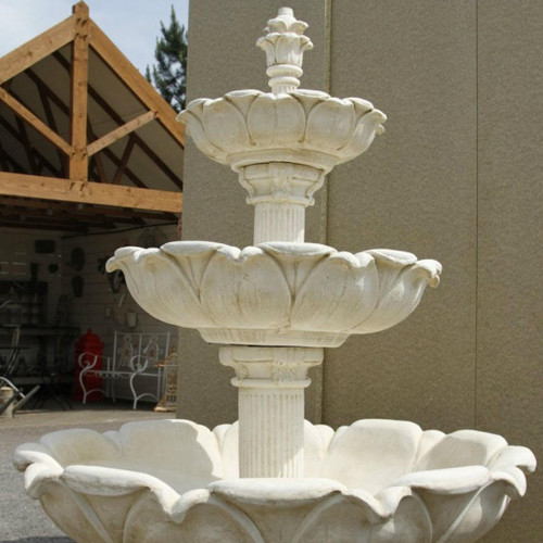 Large 3 Tier Tulip Design Fountain Large 3 Tier Tulip Design Fountain
