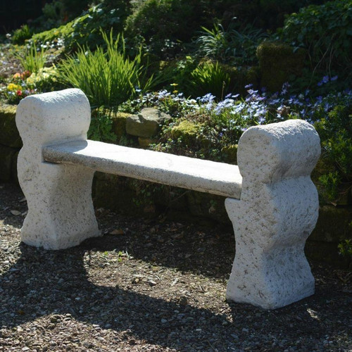 Large Rustic Style Garden Bench