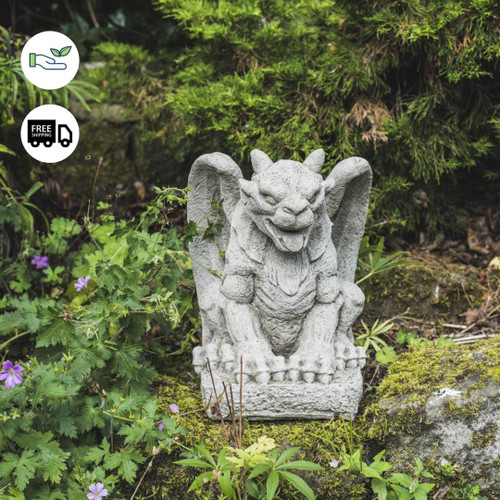 Stone cast Winged Gargoyle