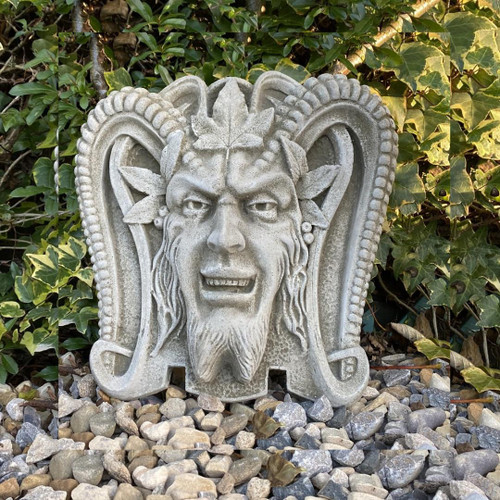 Devil Head Stone Wall Plaque Devil Head Stone Wall Plaque