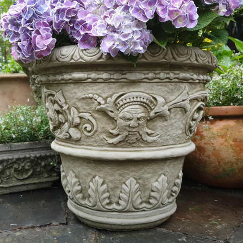Large Florentine style Stone cast Garden Pot Large Florentine style Stone cast Garden Pot