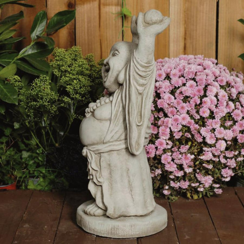 Delightful Large Hands Up Buddha Ornament