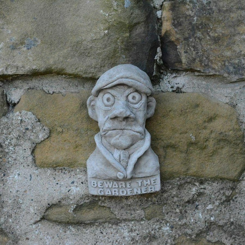 Hilarious Beware of the Gardener Plaque